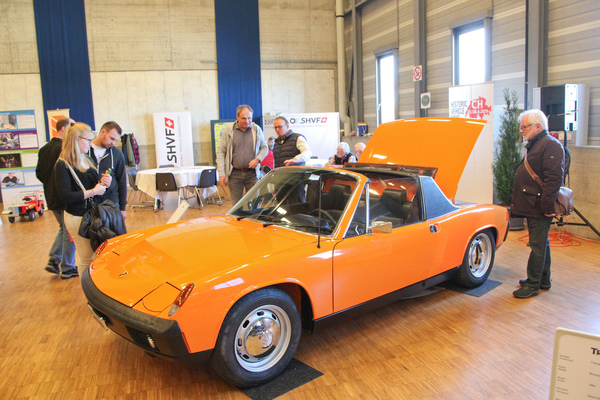 VW-Porsche 914 (1971) - Oldtimer- und Teilemarkt Fribourg 2019
