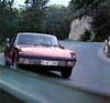 VW-Porsche 914 (1971) - mit Fünfganggetriebe und Sportmatic erhältlich - Abbildung aus einem Verkaufsprospekt