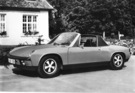 VW-Porsche 914 (1972) - macht sich auch vor dem Eigenheim gut