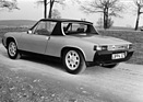 VW-Porsche 914/2.0 (1972) - Sicht eines Testwagens von schräg hinten