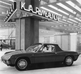 VW-Porsche 914 4 (1969) - der von vielen heiss erwartete Volks-Porsche - Internationale Automobilausstellung (IAA) in Frankfurt 1969
