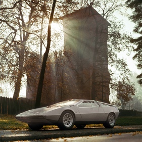 VW-Porsche 914/6 Tapiro (1970 - einer der ersten derartig keilförmigen Sportwagen