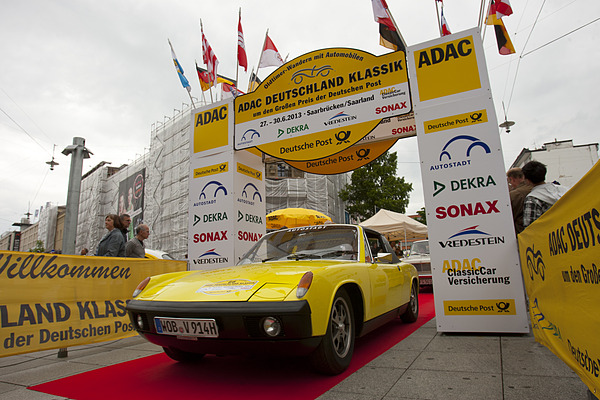 Bild: VW Porsche am Start der ADAC Deutschland Klassik 2013