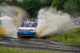 VW Rallye Golf G60 Gruppe A (1990) gefahren von Helmut Spangenberg - Eifel Rallye Festival 2016