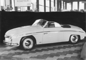 VW Rometsch Cabriolet (1951) - Internationale Automobilausstellung (IAA) in Frankfurt 1951 - Karosserie von Rometsch in Anlehnung an italienische Vorbilder