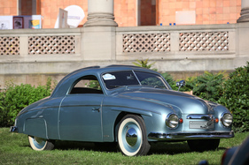 VW Rometsch Modell Beeskow Coupé (1952) - die Leute können kaum glauben, dass da ein Käfer daruntersitzt - 40. Oldtimer-Meeting Baden-Baden 2016