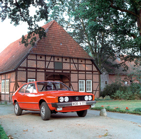 VW Scirocco (1974) - die teureren Modelle hatten Doppelscheinwerfer