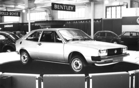 VW Scirocco LS - hübsche Form von Giugiaro - am Genfer Automobilsalon 1974