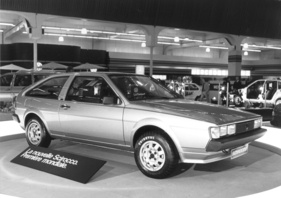 VW Scirocco - Weltpremiere Scirocco II auf dem Autosalon Genf 1981 VW Scirocco - Weltpremiere Scirocco II auf dem Autosalon Genf 1981