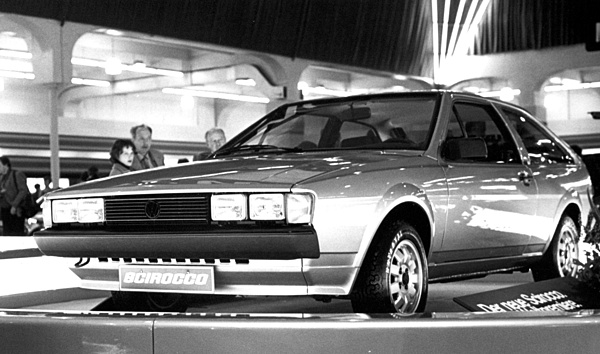 VW Scirocco - Weltpremiere Scirocco am Genfer Autosalon 1981