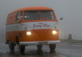 VW T1 Kastenwagen 'Zweifel' (1957) - am Klausenrennen Prolog 2012