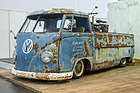 Image: VW T1 platform truck in need of restoration (?) at the Essen Motorshow 2019