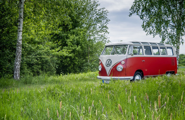 Image: VW T1 Samba (1975) - Then as now, perfect for a trip into the countryside - the T1 Samba.