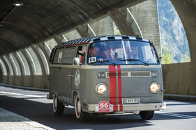 VW T2b Bulli (1978) - an der 16. OCC Jungfrau-Rallye 2021