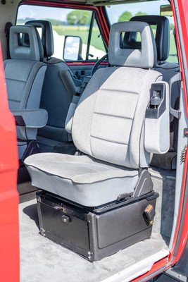 VW Transporter T3 (1980) - Die Rücksitze in verkehrter Richtung