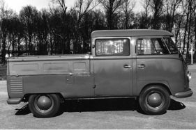 VW Transporter Typ 2 T1 (1954) - von 1953 bis 1957 baute Binz eine Doppelkabine