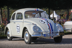 VW Typ 11 1200 "Herbie" (1961) - Nachbau des legendären Film-Käfers - war einst ein Geschenk zu einem Autohändler-Jubiläum - Classic-Gala Schwetzingen 2021