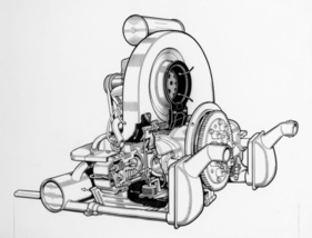 VW Typ 11 (1948) - der luftgekühlte Boxermotor