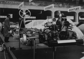 VW Typ 11 (1949) - das Käfer-Chassis auf dem Genfer Automobilsalon 1949