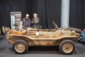 VW Typ 166 (1944) – "Schwimmwagen" in Tarnlackierung – Bremen Classic Motorshow 2024