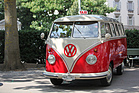 VW Typ 2 T1 Bus (1961) - als Taxi, stand zwar zwischen den Concours-Autos, wurde aber nicht bewertet - am ZCCA 2016