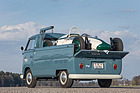 VW Typ 2 T1 Pritschenwagen (1965) - alle drei Seitenplanken können heruntergeklappt werden
