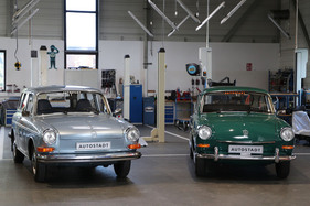 VW Type 3 (1961) - On display at the big classic car weekend in the Autostadt on July 24 and 25, 2021