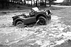 Image: VW Type 597 "Jagdwagen" (1953) - Development of the floating all-wheel drive vehicle begins in December 1953, but the contract is awarded to DKW for labor market reasons