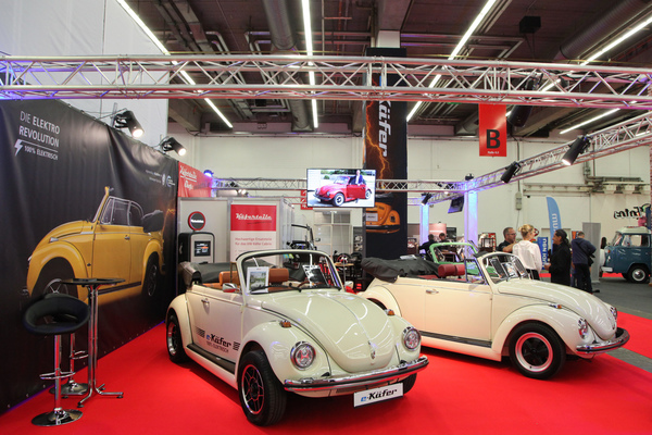 VW e-Käfer (2019) - aus alten Käfer entsteht mit neuer Technik ein Elektroauto - IAA Heritage by Motorworld 2019