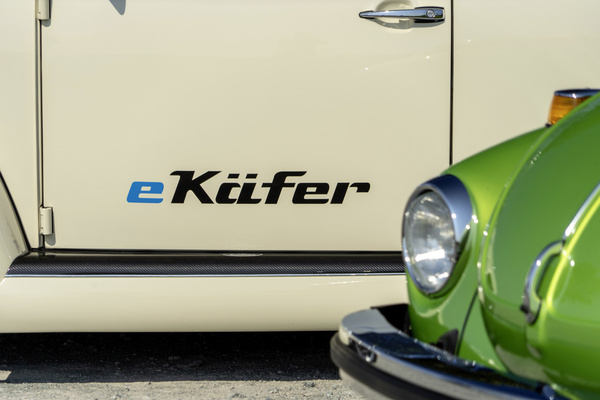 VW eKäfer - ein blaues "e" für den Käfer