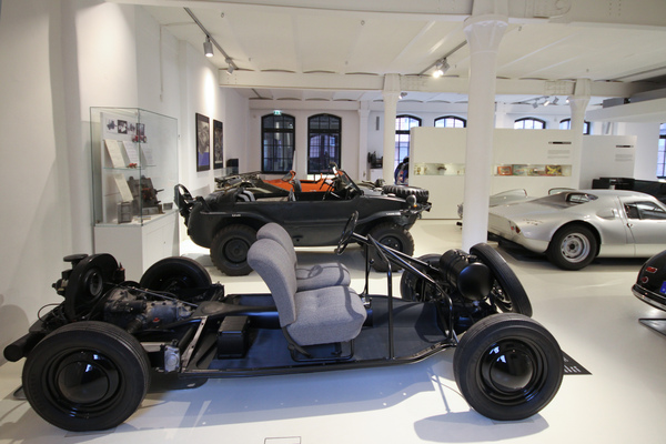 Bild: VW39-Chassi, 292 kg schwer - Prototyp Automuseum Hamburg