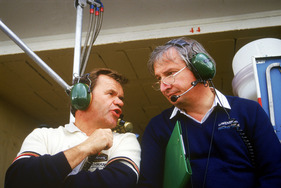 Bild: Valentin Schäffer (links) mit Norbert Singer 1987 in Le Mans