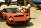 Image: Valentino Balboni also looks after the red Miura of company founder Ferruccio Lamborghini