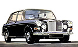 Vanden Plas Princess 1100 (1965) - am Genfer Autosalon 1965