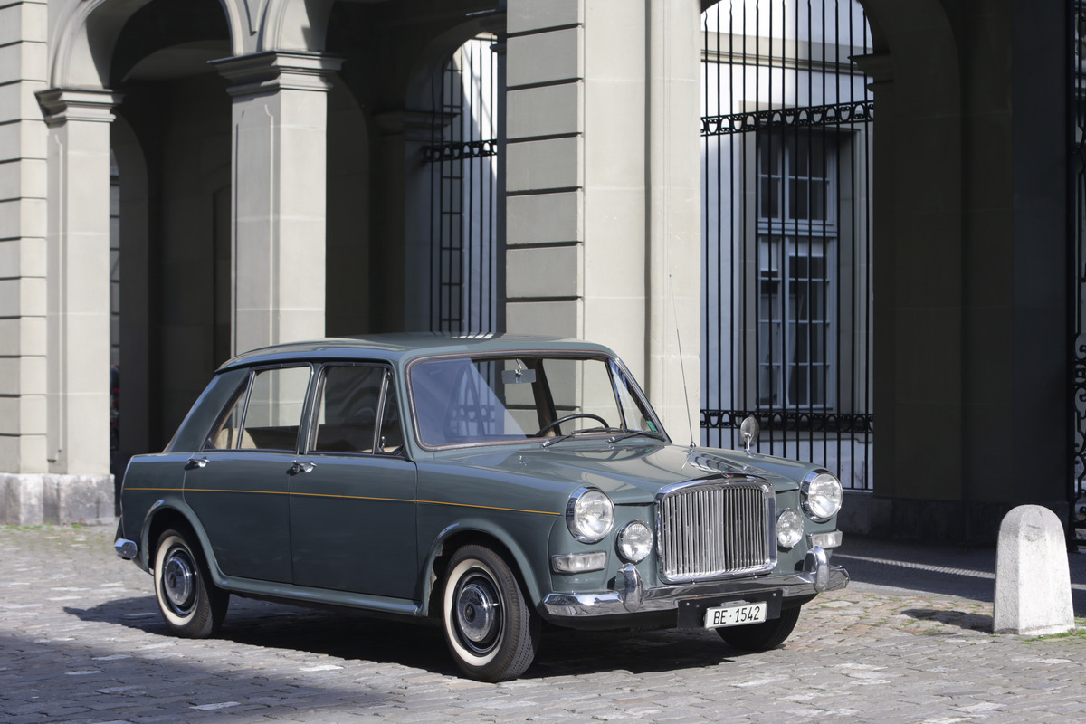 Vanden Plas Princess 1100 (1965) - das Mini-Konzept ermöglichte eine gute Rausausnutzung