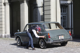 Vanden Plas Princess 1100 (1965) - … und poliert werden
