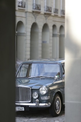 Vanden Plas Princess 1100 (1965) - viel Chrom, aber sonst kaum Unterschiede zu anderen ADO16-Varianten