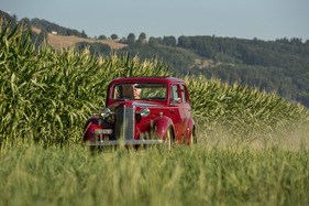 Vauxhall 12-4 (1947) - danke vorderer Einzelradaufhängung vergleichsweise komfortabel Vauxhall 12-4 (1947) - danke vorderer Einzelradaufhängung vergleichsweise komfortabel