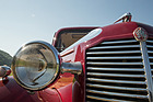 Vauxhall 12-4 (1947) - das Vauxhall-Zeichen auf dem hohen Kühlergrill