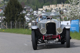 Vauxhall 30-98 Velox (1925) - im Feld der Vorkriegsrennwagen am GP Mutschellen 2012