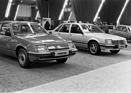 Vauxhall Carlton (1979) - neue Modelle der Mittelklasse auf Basis Opel Rekord und Senator (Royale rechts) - Genfer Automobilsalon 1979