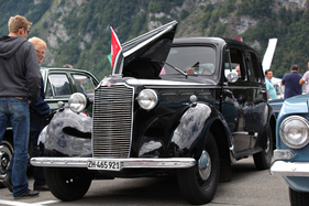 Vauxhall JiB 14/6 aus dem Jahre 1948 - mit nur 52'000 km zu verkaufen - 35. British Car Meeting auf dem Flugplatz Mollis
