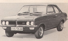 Vauxhall Magnum 2,3-Liter-Motor - 111 DIN-PS (1974)