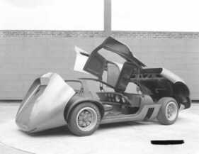 Vauxhall XVR (1966) – Die Karosserie besteht fast nur aus beweglichen Teilen Vauxhall XVR (1966) – Die Karosserie besteht fast nur aus beweglichen Teilen