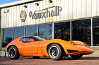 Das einzige überlebende Exemplar vor dem inzwischen geschlossenen Vauxhall Heritage Centre in Luton