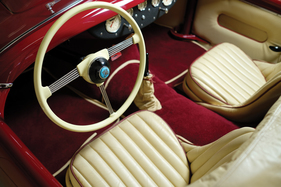 Vauxhall "Zimmerli" (1948) - Cockpit mit zwei Kübelsitzen
