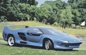 Vector M12 von 1998 (V12-Mittelmotor, 5707 cm3, 500 PS) - 1990–1999