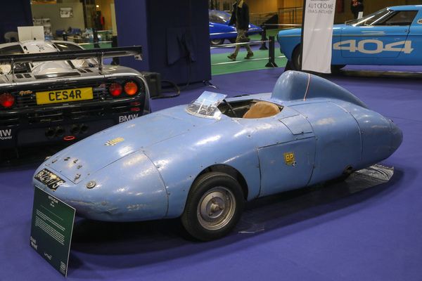 Velam Isetta (1957) - Rekordfahrzeug auf Kabinenroller-Basis - Ausstellung Montlhéry 100 Jahre - Rétromobile Paris 2024