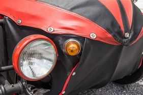 Velorex 16/350 - mit Lederkarosserie - Internationales Kabinenroller-Treffen Walenstadt 13./14. Juni 2015