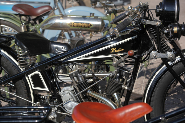 Vergessene Motorradmarken, z.B. Hecker - Classic-Gala Schwetzingen 2018